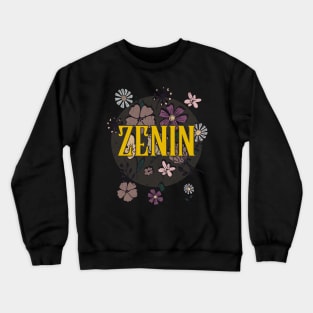 Aesthetic Proud Name Zenin Flowers Anime Retro Styles Crewneck Sweatshirt
